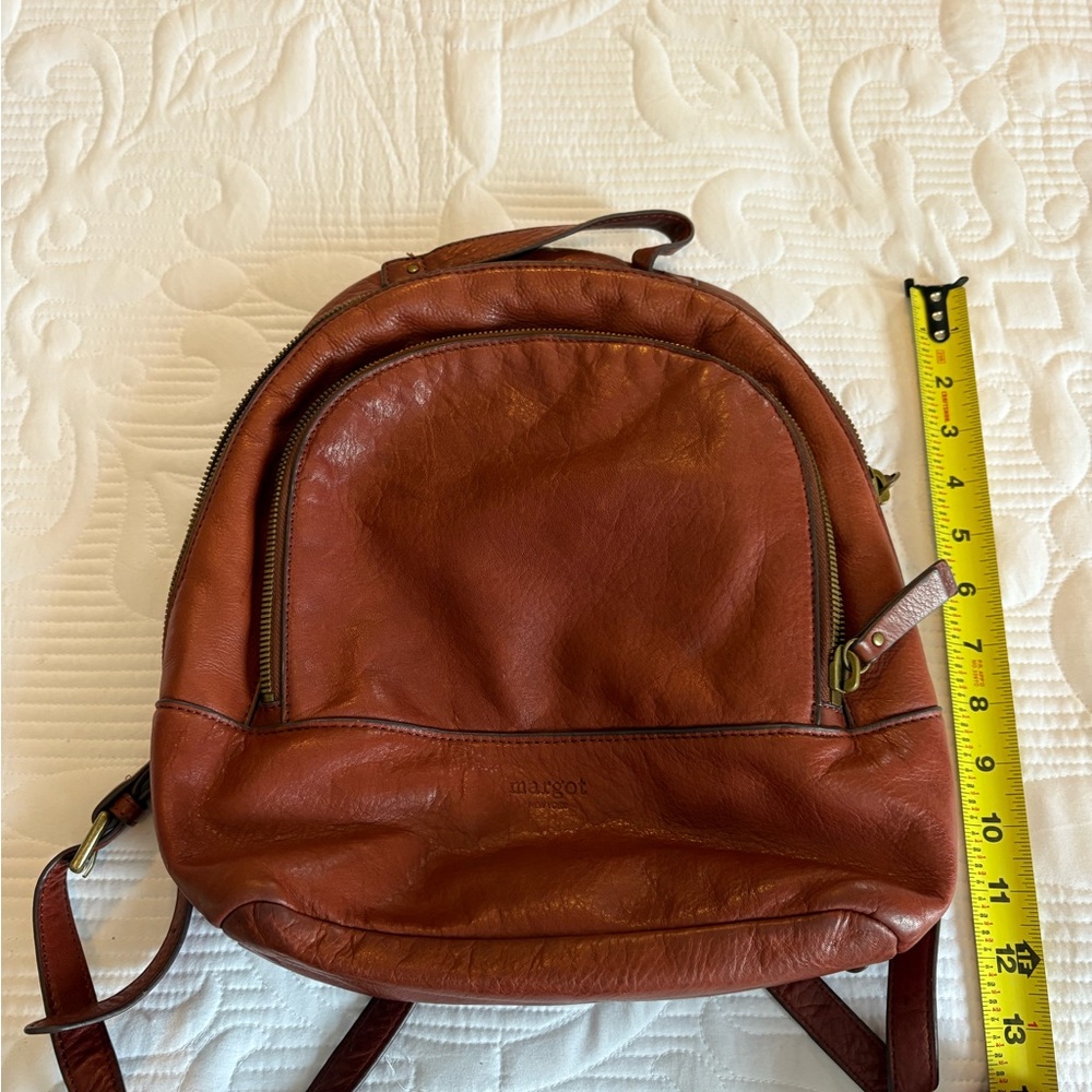 Mahogany Leather Backpack by Madewell